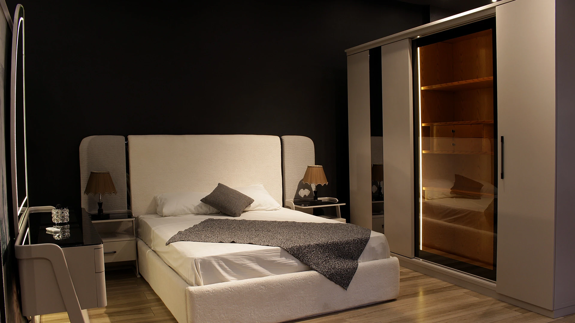 غرف نوم مودرن بسيطة