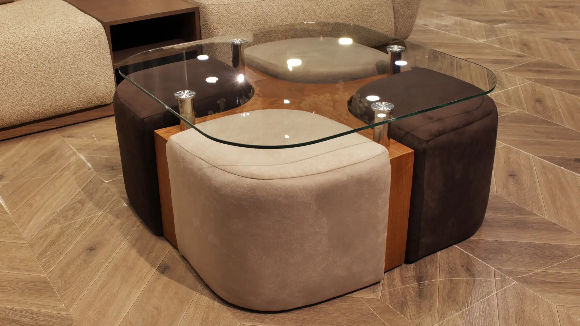 ترابيزة انتريه ببفات