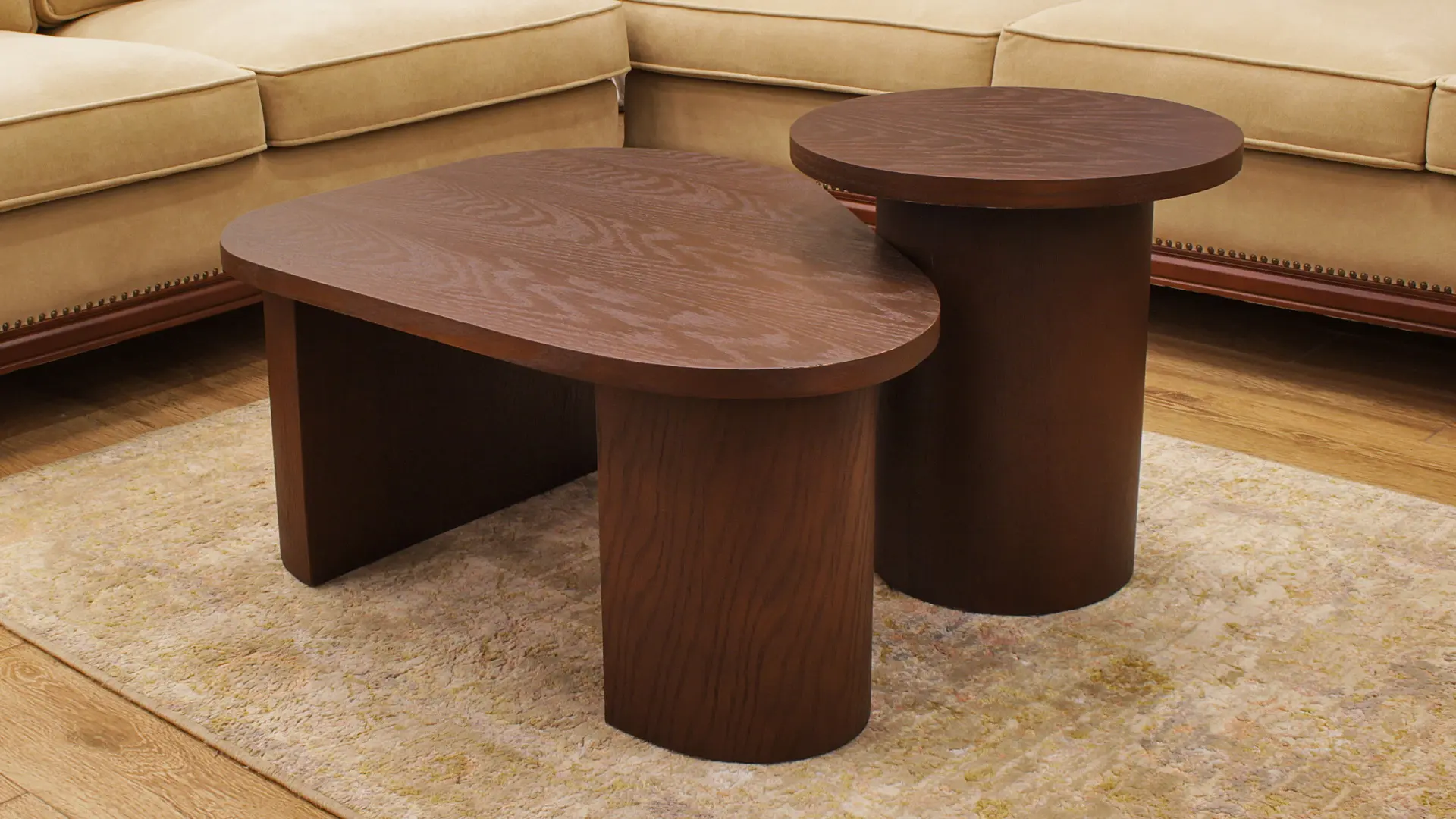 ترابيزة انتريه مودرن خشب