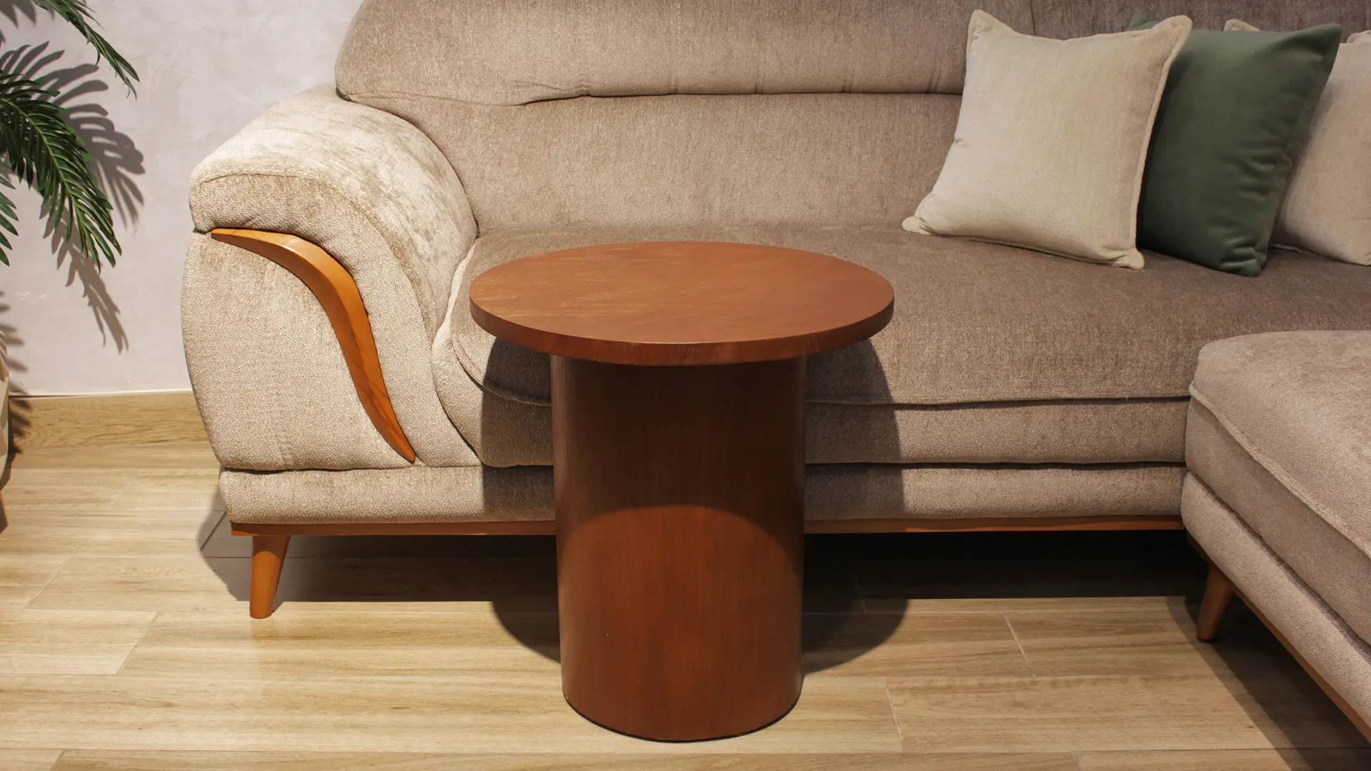 طاولة جانبية خشب