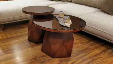 ترابيزات ركنة خشب